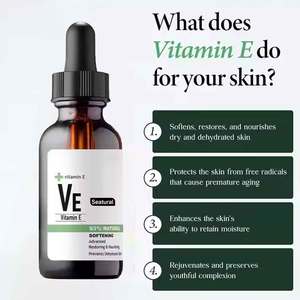 Sérum Visage Naturel Adoucissant à la Vitamine <span class=keywords><strong>E</strong></span> Marque Blanche : Protection de la Barrière Cutané<span class=keywords><strong>e</strong></span>, Lissage, Restauration et Nutrition - Product Image 5