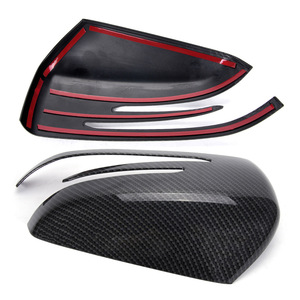 Cubiertas de Espejos de Fibra de Carbono para Mercedes-Benz, Juego Completo para W204 W213 W222, Material ABS con Instalación con Cinta 3M - Product Image 5