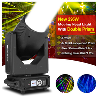 SHTX Hochwertige Sharpy Beam 295W 14R Moving Head Lichtanlage mit Doppelprisma für Nachtclub Disco Bar DJ 295W Bühnen-Moving-Lights