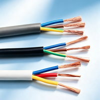RVV 3-adriges CCA-Steuerkabel Kupfer-Aluminium-Verbundkabel mit PVC-Ummantelung Elektrisches Kabel