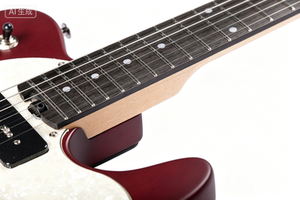 ขายตรงจากโรงงาน กีตาร์ Grote <span class=keywords><strong>Telecaster</strong></span> บอดี้ไม้มะฮอกกานี ฟิงเกอร์บอร์ดไม้โรสวูด รุ่น TLF-05 - Product Image 4