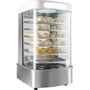 Vaporera Eléctrica de Acero Inoxidable Baosheng para Bollos Chinos, Calentador de Alimentos, Carro de Exhibición/Vitrina para Hotel, 220V, Logotipo Personalizado - Product Image 1