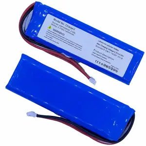 Bateria de substituição para JBL Charge 2 Bluetooth Speaker GSP1029102R P763098 Li Polymer Batari recarregável Baterry