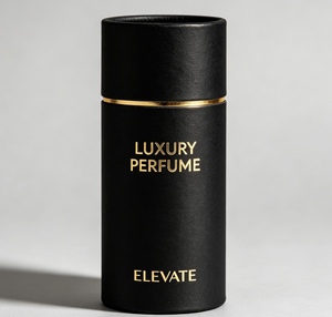 Caja de Tubo de Papel Reciclable con Logotipo Personalizado, Embalaje Cilíndrico con Estampado en Caliente para Botellas de Perfume de 50 ml y 100 ml, Embalaje de Regalo para Aceites Esenciales - Product Image 6