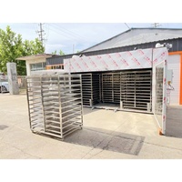 Séchoir industriel à air chaud pour fruits, épices, gingembre et piments, capacité 100-400 kg/h, 220-380V