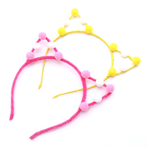 Diadema con orejas de gato para niña, diadema pequeña de estilo coreano, diadema creativa - Product Image 5