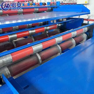 Équipement mécanique pour la fabrication de tôles d'acier ondulées anti-sismiques à double couche dans les zones seismiques - Product Image 2