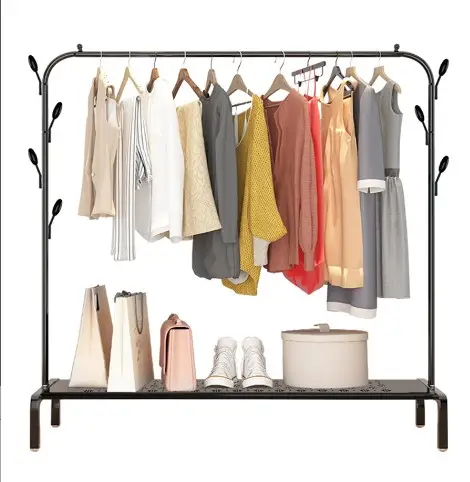 China manufacturer wholesale customizable design retail portable clothes rack hanger
