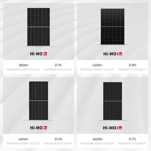 แผงโซลาร์เซลล์แบบโมโนคริสตัลไลน์ Eco Conscious 560W 550 วัตต์ แบบสองหน้า พร้อมวัสดุรีไซเคิลเพื่อความยั่งยืน - Product Image 2