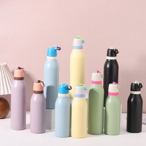 Vente chaude nouvelles tendances réutilisable Double paroi vide cuivre isolé étanche extérieur en acier inoxydable bouteille d'eau - Product Image 2