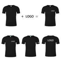 Hochwertige benutzer definierte T-Shirt Druck leere Hemden Unisex Baumwolle Polyester schlichte leere Männer T-Shirt zum Verkauf Sommer hemd