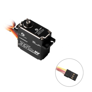 En Oferta, Servo RC M35CHW Impermeable de 35kg-cm con Gran Torque, Motor Digital sin Núcleo, Engranaje Metálico 2BB 6.0-8.4V para Auto RC - Product Image 4