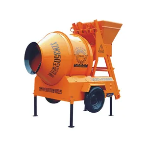 China JZC350 cement mixer automatic mobile concrete mixer machine