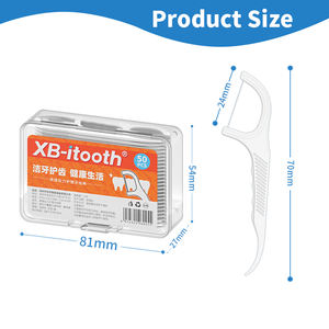 Doğrudan üreticiden klinikler için OEM özel plastik diş ipi kürdanlar Logo baskılı diş <span class=keywords><strong>Flossers</strong></span> - Product Image 5