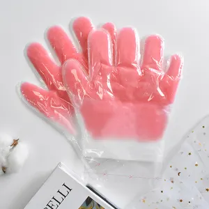 Großhandel 140g Rose Paraffin Wax Hand maske für Hand wachs