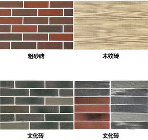 Carreaux muraux en argile flexible MCM, briques fines légères pour revêtement extérieur et décoration 3D - Product Image 6