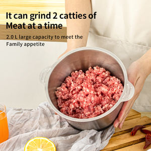 Meat <b>Chopper</b> And Food Processor 1800 Gram 500W Vertical Blender Multifunction 5L Food Processor For Slicing <b>Vegetables</b> - Product Image 3