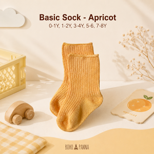 Chaussettes pour bébés en tissu doux et respirant, à ajustement sécurisé, offrant un confort tout au long de la journée pour les pieds de bébé en pleine croissance. - Product Image 3