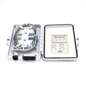 Box di Distribuzione Fibra Ottica a 6 Porte SC LC APC UPC per Interni ed Esterni NAP <span class=keywords><strong>con</strong></span> Splitter PLC per Rete FTTH - Product Image 4