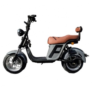Hot Selling Brazil Electric Motorcycles 10 Inch Fat Tire 1000W Speed 32km/h Citycoco 60V Lithium Battery Electric Scooter Adults - Product Image 1