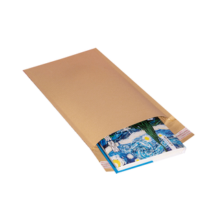 Nhà Máy bán hàng trực tiếp 100% compostable nâu kraft độn vận chuyển túi tái chế giấy bong bóng bưu phẩm - Product Image 5