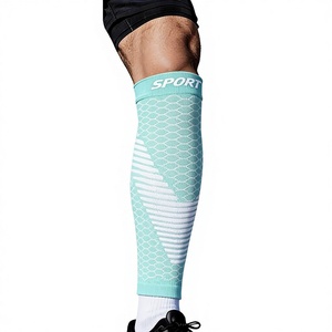 Manchons de <span class=keywords><strong>compression</strong></span> respirants pour mollets, spécifiques aux sports transfrontaliers, pour fitness, marathon et <span class=keywords><strong>course</strong></span> à <span class=keywords><strong>pied</strong></span>, avec kinesiologie et protection anti-entorse - Product Image 1