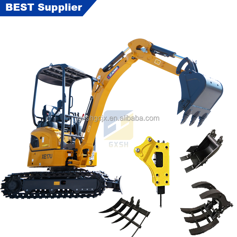 High Quality Used Excavator XE17U Mini