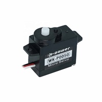 Moteur sans noyau Kpower P0050 1/24 Micro RC Car Servo 5g Micro Servo pour avions télécommandés, modèles d'avions en mousse, avions d'entraînement