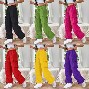 2026 vente en gros de haute qualité unisexe multi-poches sarouel Offre Spéciale les femmes <span class=keywords><strong>Jogging</strong></span> salopette de sport - Product Image 1