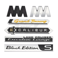 Nouvelle Décoration 3D en Métal pour Carrosserie de Voiture, Autocollant d'Emblème pour Aile et Coffre Arrière pour Toyota Land Cruiser FJ VXR Grand Touring S
