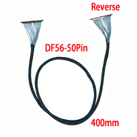Nouvel arrivage : Câble LVDS LCD DF56 à pas de 0,5 mm, 50 broches, pinout inversé, longueur 400 mm, faisceau de câblage pour système de surveillance