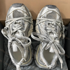 Diseñador de alta calidad Moda de lujo 3XL Nuevo estilo Zapatos deportivos casuales para hombres Mujeres Verano con cordones Fábrica de cuero genuino - Product Image 4