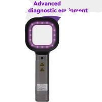 Derry Medical Grade Pet Wood Lamp 16 LED UV Emitters Veterinary Skin Examination Light for Cat Dog Clinic Veterinary Wood's Lamp