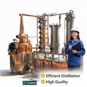 Mejor <span class=keywords><strong>Precio</strong></span>, Destilador de <span class=keywords><strong>Alcohol</strong></span> de 1000L para Vodka, Moonshine, Whisky, Brandy, Aceite, Equipo de Destilación de Raki - Product Image 4