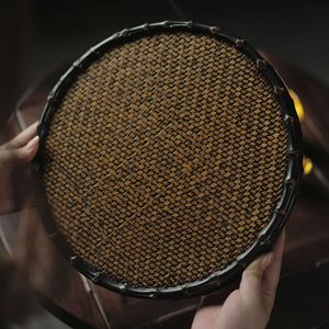 Chinese Bamboo <b>Tea</b> <b>Tray</b> With Wooden Pattern Anji Origin For <b>Tea</b> Ceremony Serving <b>Trays</b> - Product Image 1