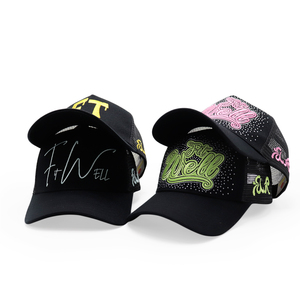 Gorra de Béisbol de 5 Paneles con Logotipo Bordado Personalizado de Fábrica BSCI, Gorra Deportiva de Alta Calidad para Hombre, Gorra <span class=keywords><strong>Trucker</strong></span> <span class=keywords><strong>Negra</strong></span> con Bordado 3D - Product Image 2