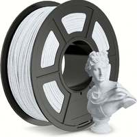 Filament d'imprimante 3D 1 kg, matériau haute vitesse, PLA+ blanc, consommables 1,75 mm, net et lisse, haute résistance, consommables FDM