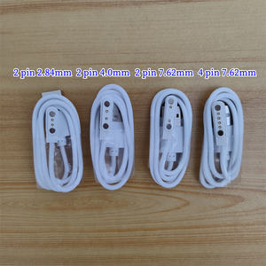 สายชาร์จนาฬิกาอัจฉริยะ2ขา4ขา,ที่ชาร์จแม่เหล็กแบบพกพาพร้อมสายชาร์จ USB สำหรับนาฬิกาฟิตเนสสำหรับแก้วน้ำผลไม้ - Product Image 5