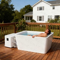 Refroidisseur de bain de glace pour récupération sportive, OEM d'usine, 1hp 2hp, avec Wifi et ozone, pour athlètes
