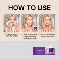 Crème visage et cou AMZ Line Care, texture légère, absorption facile, double usage pour les soins quotidiens, douce et respectueuse de la peau