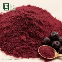 Food Grade Hoge Zuiverheid Grote Voorraad Acai Bessensap Poeder Acai Berry Fruit Poeder Volledig In Water Oplosbaar