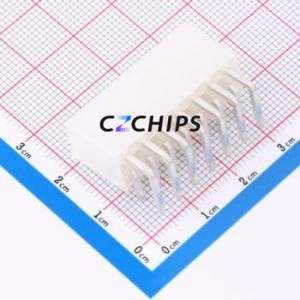 WB420A2H-140P-001 Wire-to-<b>Board</b> <b>Pin</b> Header Bent Lead Through Hole,P=4.2mm 2x7P 4.2mm Right Angle Insert Mini-Fit (MX 4.2) - Product Image 2