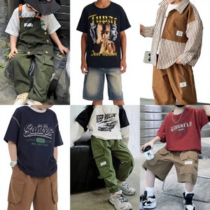 เสื้อผ้าเด็กมือสองขายส่ง ชุดฤดูร้อน ผ้าโพลีเอสเตอร์/คอตตอน คุณภาพดี ลดราคาสต็อกแฟชั่น - Product Image 1