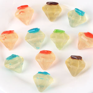 Hoogwaardige aanpasbare verpakkingen voor gummy snoep, groothandel, bulk, diamantvormig, halal gummy snoep - Product Image 1
