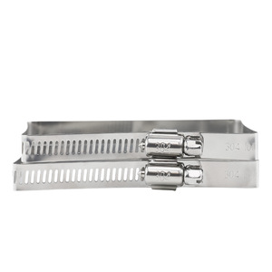 Collier de serrage carré en acier inoxydable JD 304 pour fixation de tuyaux et flexibles photovoltaïques - Product Image 1