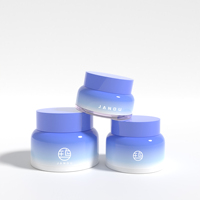 Emballage de poudre de coquille de poudre de pierre PMU biodégradable pot de crème écologique 30g 50g 100g