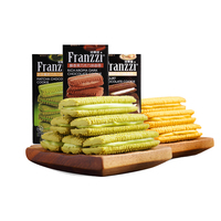 Galletas de Fariz con sabor a frutas mixtas y chocolate, aperitivos exóticos saludables y deliciosos
