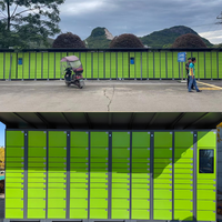 Armoire express communautaire sûre et pratique Casier de livraison de courrier Casier Station de ramassage de colis intelligente