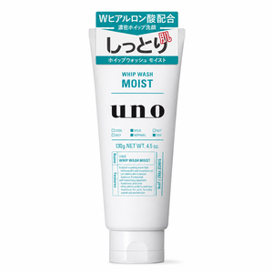UNO สำหรับผู้ชาย มอยส์เจอร์ไรซิ่ง ไฮยาลูโรนิค แอซิด เฟซ คลีนเซอร์ มูส 130 กรัม ผลิตภัณฑ์จากญี่ปุ่น เหมาะสำหรับทุกสภาพผิว - Product Image 4