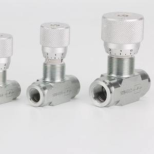 Válvula de Control de Velocidad de Dos Vías, Válvula de Cilindro de Control de Flujo, Válvulas de Control G1/4 G3/8 STB - Product Image 3